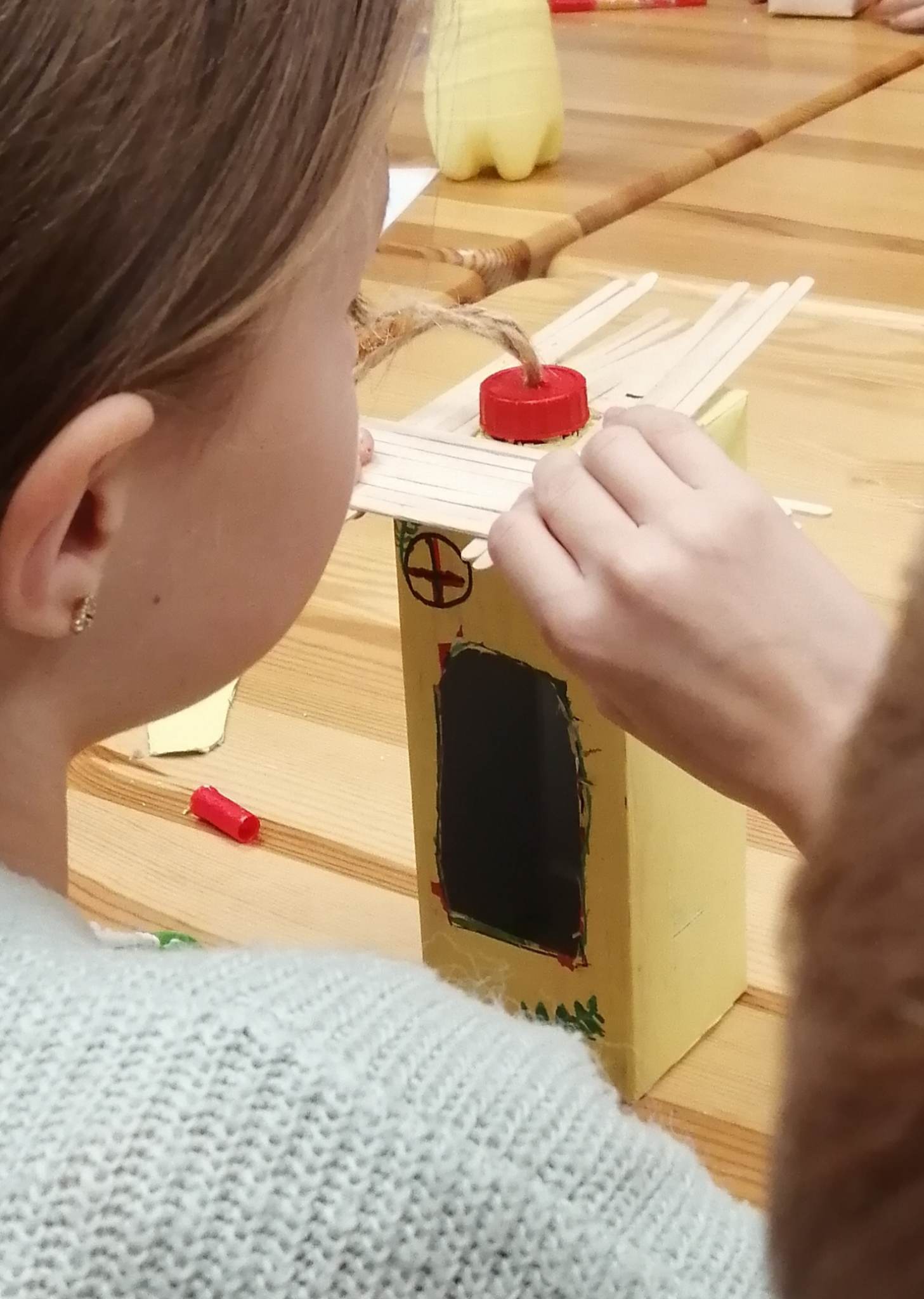 Warsztaty Tworzenia Karmników z recyklingu 